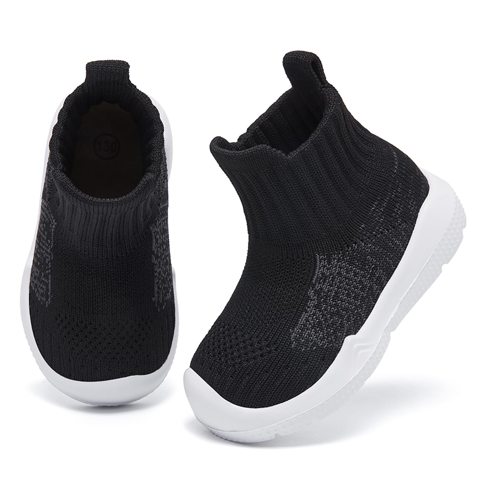 MORENDL Toddler Sock Shoes Baby Walking Shoes Infant Slippers Boys & Girls Non-Slip Sneakers