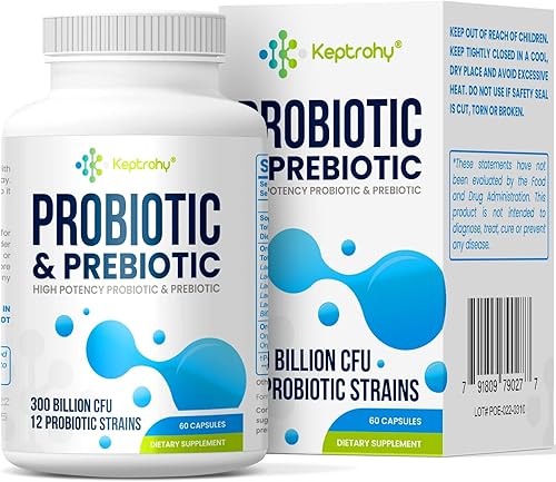 Miniatura 8 de 300 mil millones de AFU Akkermansia Muciniphila - Probióticos vivos para mujeres y hombres, apoya GLP-1, probióticos para digestivo, intestino,