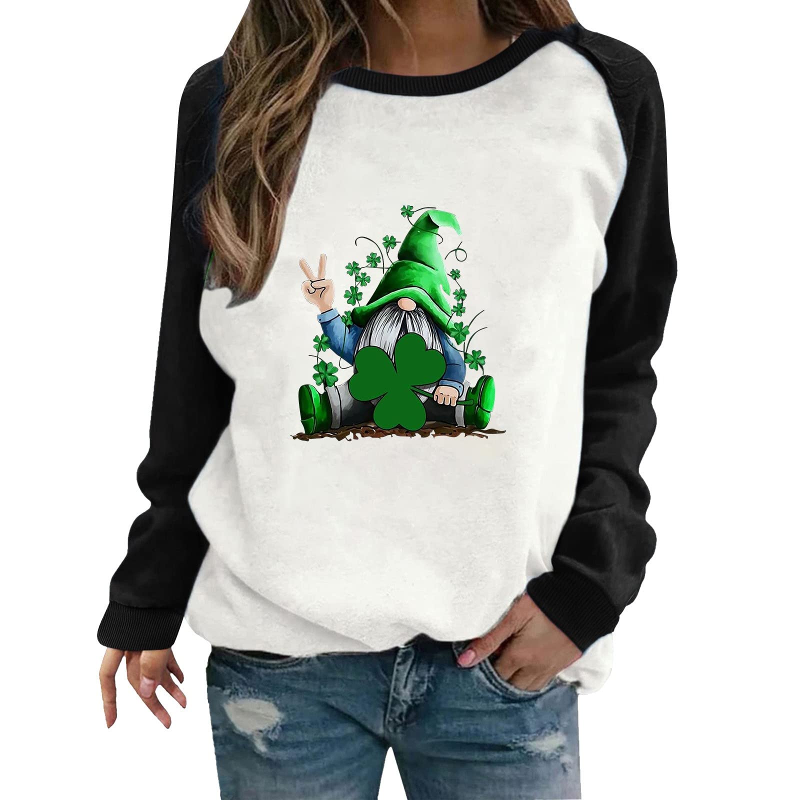 Bluza z kapturem Bluza z kapturem i rękawami Damska bluza z kapturem Sweter Damska bluza z kapturem Damska bluza z okrągłym wycięciem z długim rękawem Odzież na co dzień Pulower z
