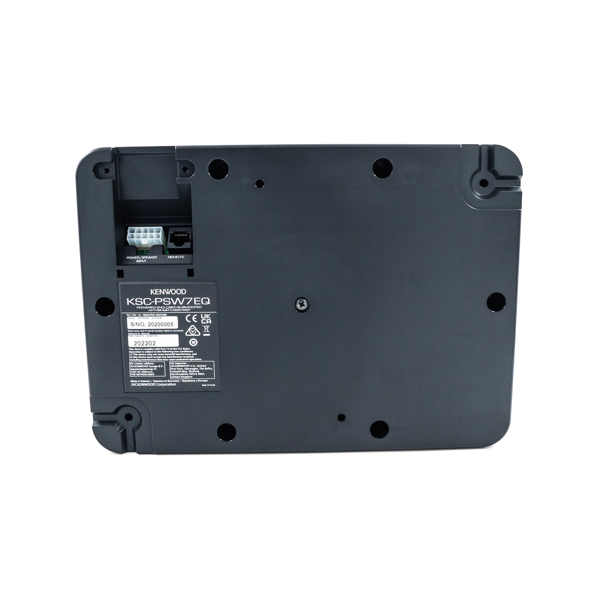 Amazon.co.jp: Kenwood KSC-PSW7EQ コンパクトパワード密閉型サブ