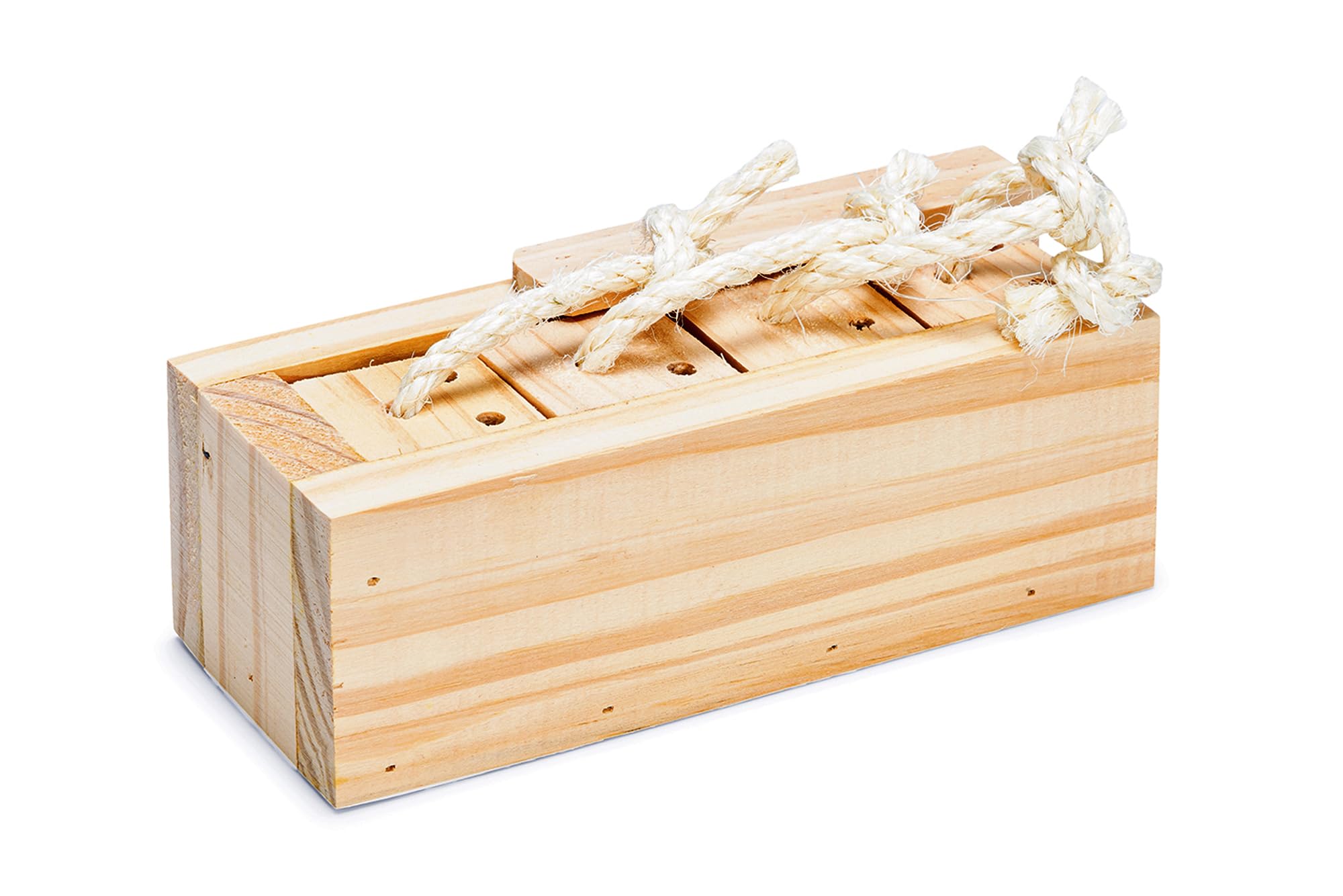 Karlie Rody Brain Train Cube, 4 klocki dł.: 21,5 cm szer.: 8,5 cm wys.: 7,5 cm naturalny