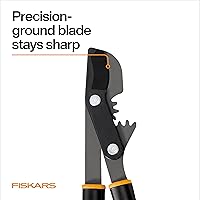 Vista 4 de Fiskars 32-Inch PowerGear Loppers for Tree Trimming, Heavy-Duty, Sharp Bypass Steel Blade Tree Branch Cutter up to 2-Inch Diameter Cut Capacity