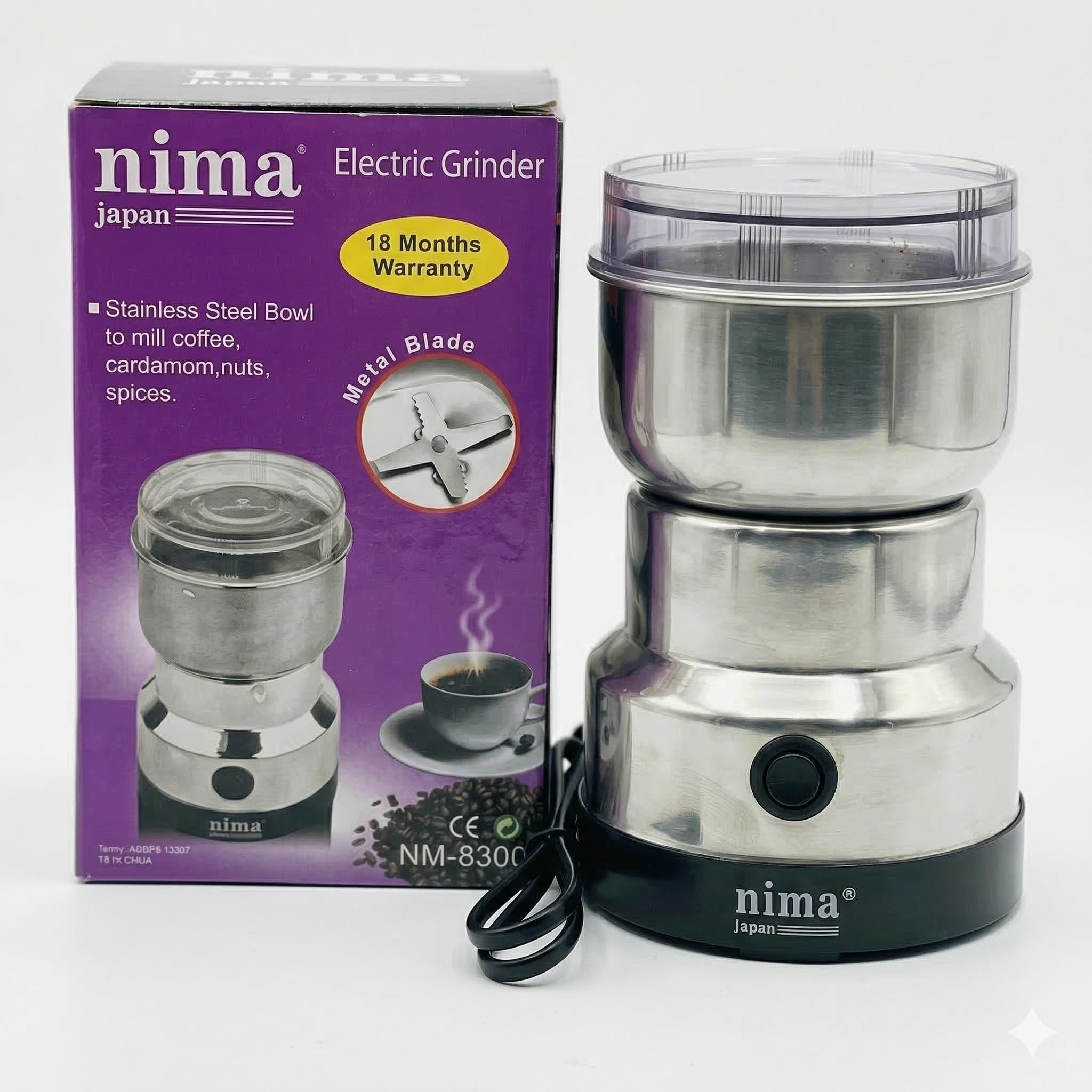 Mini Mixer Grinder - Spice & Coffee Grinder -3 Mini Mixer Grinder - Spice & Coffee Grinder -3