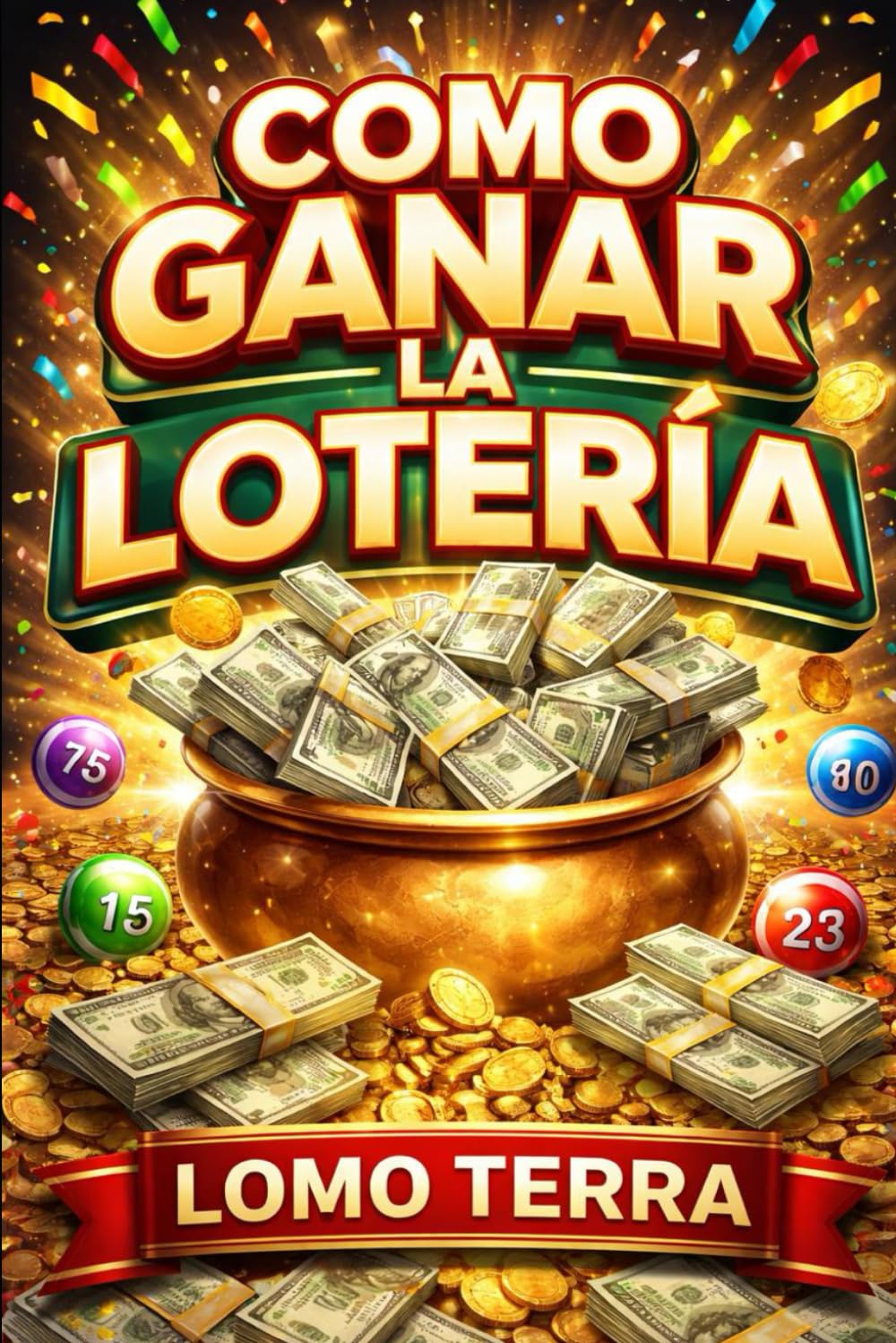 Como Ganar la Lotería: Enseñar estrategias inteligentes, probabilidades, gestión del dinero y errores comunes.