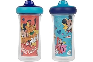 Mickey Mouse Sippy Cups: The Perfect Spill-Proof Companion for Toddlers
