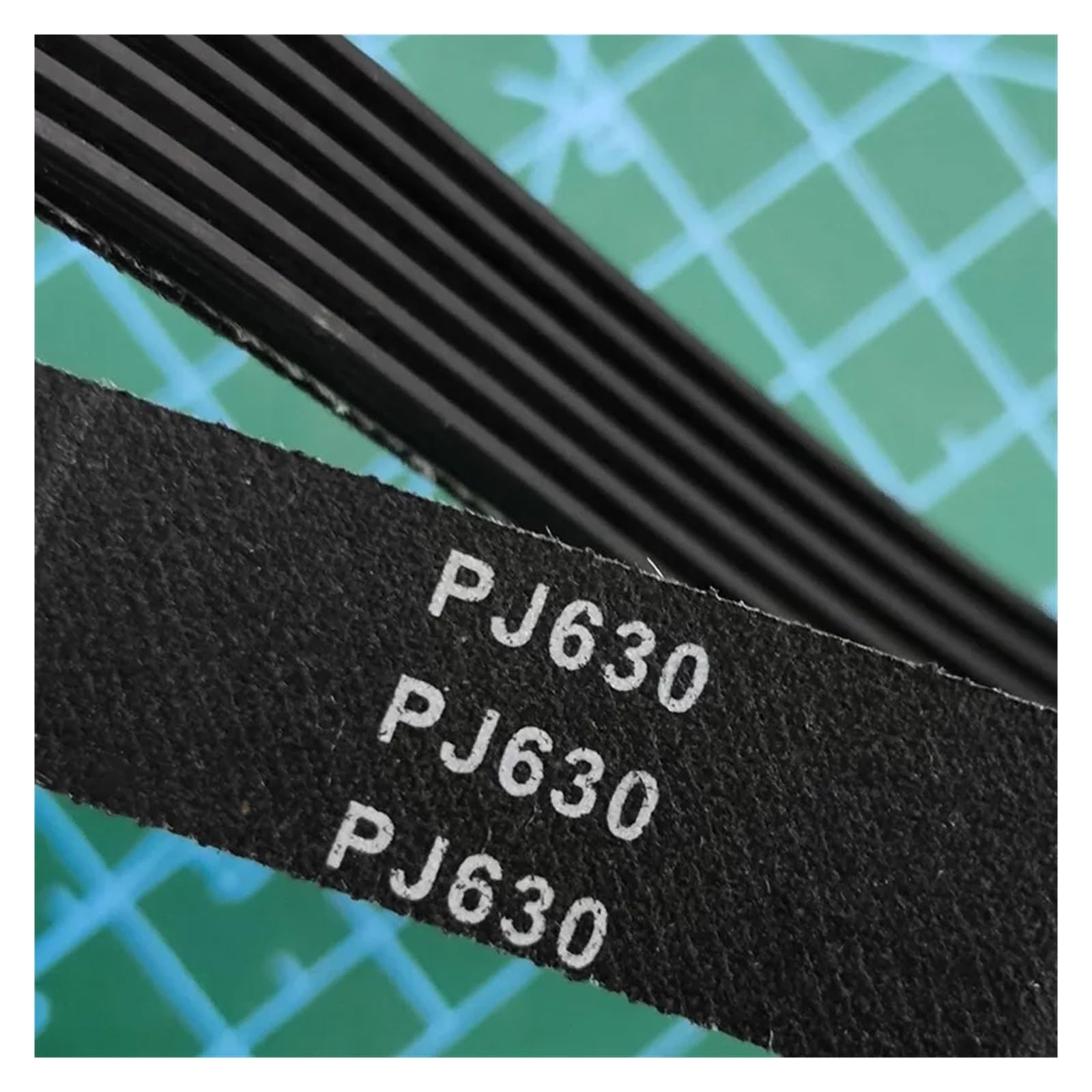 Courroie Ceinture Nervurée Du Convoyeur En Caoutchouc PJ630 Pour Tapis Roulant/tour À Bois 248J Transmission Courroies(2piece PJ630,4 Ribbed)
