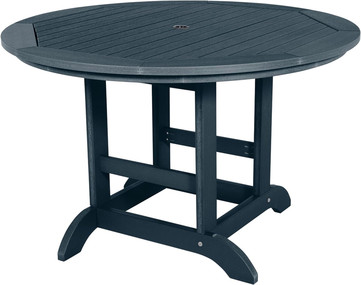 highwood Adirondack 48" Round Dining Table, Weathered Acorn