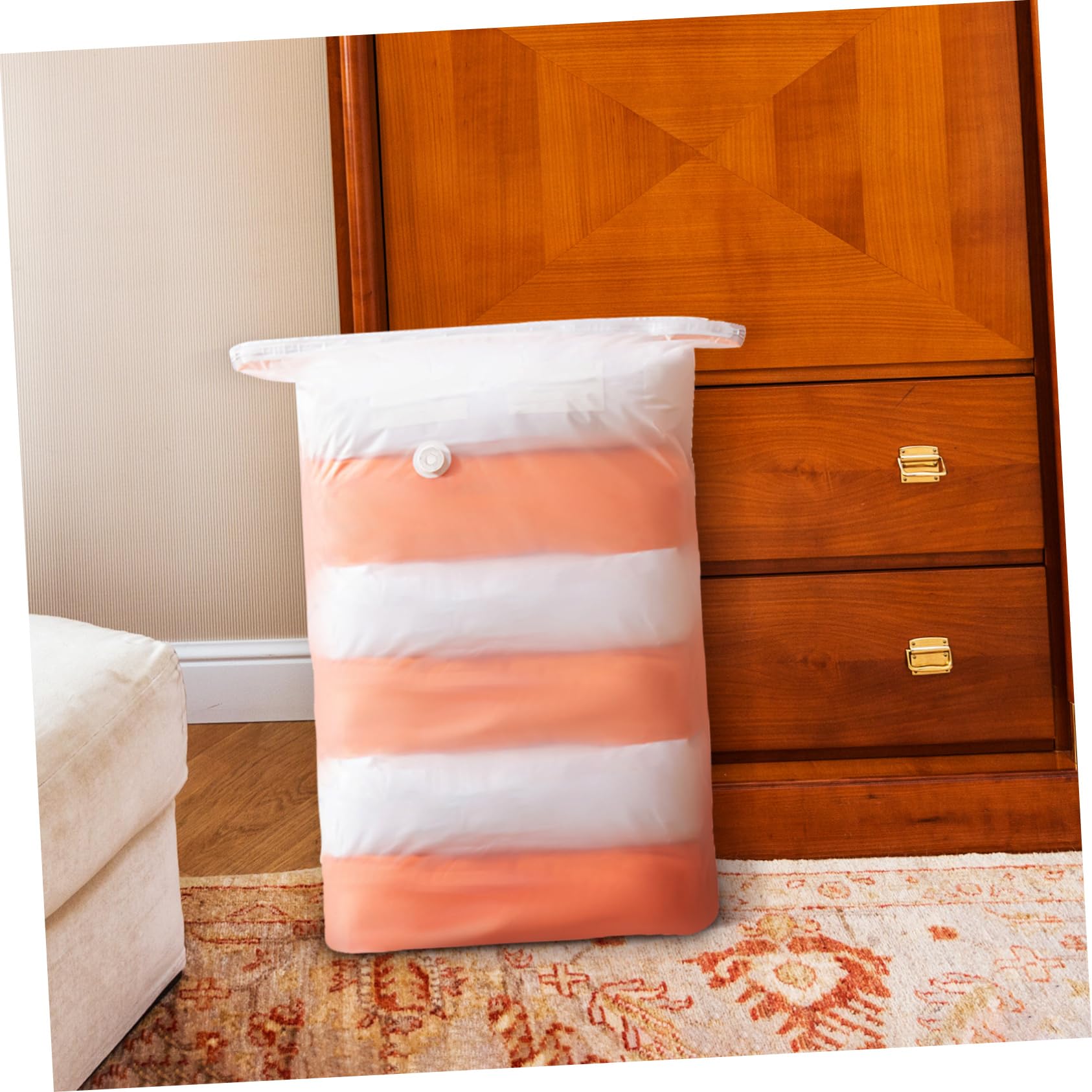12 Piezas de Ropa de compresión al vacío Bolsas de vacío Ropa de Peluche de Juguete de compresión de Prendas de Vestir Bolsas de Sellado al vacío Herramientas para el hogar Bolsas