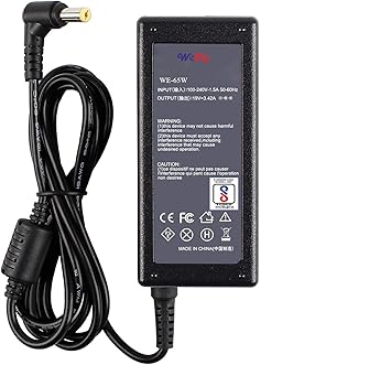 WeFly 65W AC Laptop Adapter Charger for Acer Aspire 5 A515-51 A515-43 A515-52 A515-51G A517-51P N17Q4 N17C4 N18C1 N19C1 N15Q4 N19C2 N18W1 N17C3 Laptop Adapter