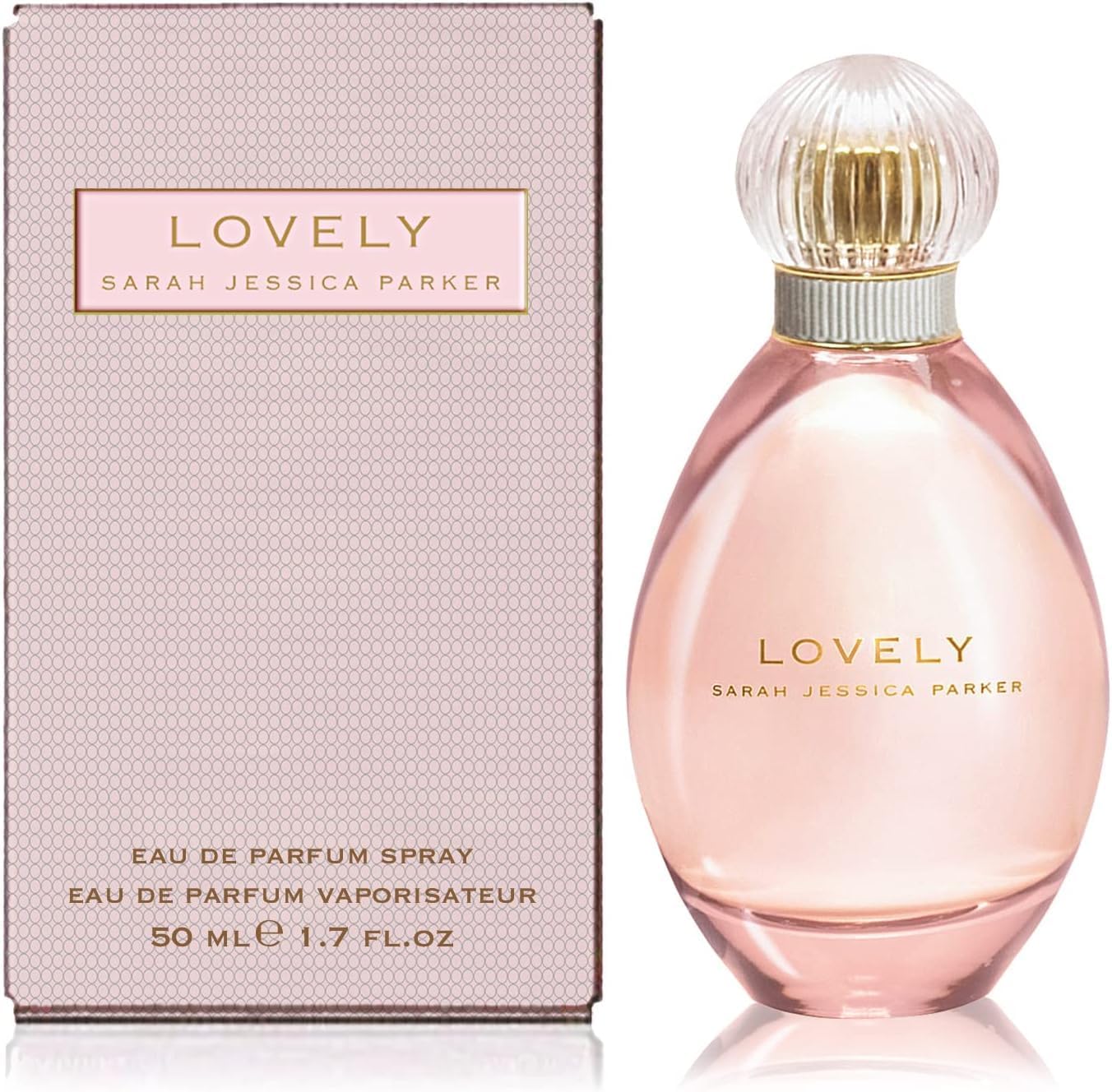 Lovely by SJP Eau de Parfum 50ml – Sarah Jessica Parker Perfume for Women, Floral Woody Musk Ladies Fragrance Spray, Long Lasting Womens Perfume