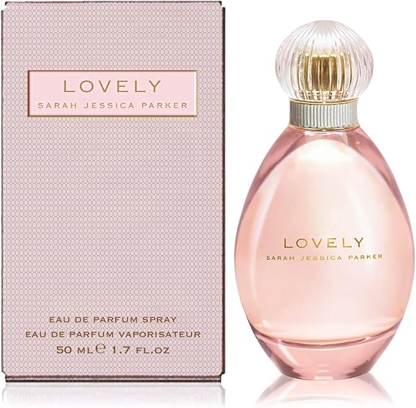 Lovely by SJP Eau de Parfum 50ml – Sarah Jessica Parker Perfume for Women, Floral Woody Musk Ladies Fragrance Spray, Long Lasting Womens Perfume - 1