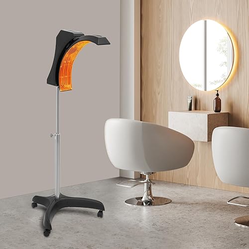 Miniatura 4 de Professional Vertical Hair Dryer - 850W Salon Hair Color Processor with Adjust Height, 360 Rotating Head & 95-140F Digital Controls Multifunctional