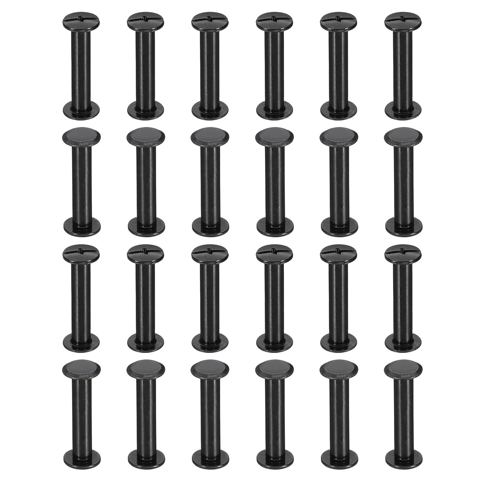 PATIKIL 24 Sets Chicago Screws