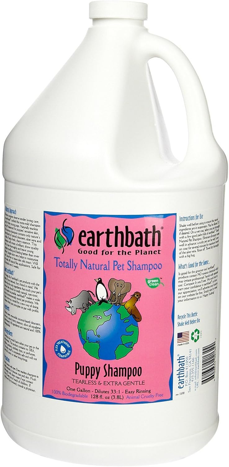 Earthbath Tearless Puppy Shampoo Gal