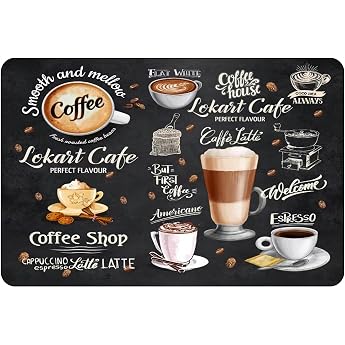 Coffee Mats Draining Board Dish Drying Mat for the Kitchen 30 x 40 mm Super Absorber Diatomaceous Earth Drying Mats Coffee Instant Drying Drying Mat