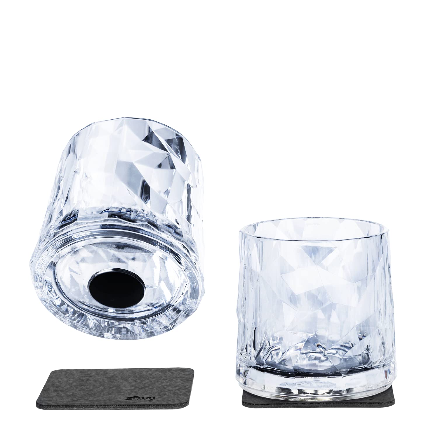 Verres de camping silwy magnétiques pour les voyages en van et sorties en yacht