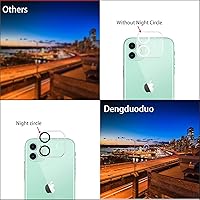 Vista 136 de 3 Pack Tempered Glass Camera Lens Protector for iPhone 12 6.1", Ultra HD, 9H Hardness, Anti-Scratch, Case Friendly, Easy to Install