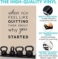 Vista 2 de Calcomanías de pared, calcomanías de pared motivacionales, (fáciles de aplicar), decoración de pared, arte de vinilo, trabajo en equipo, póster