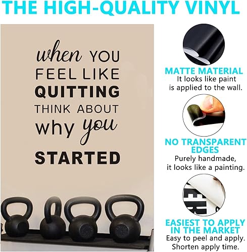 Miniatura 2 de Calcomanías de pared, calcomanías de pared motivacionales, (fáciles de aplicar), decoración de pared, arte de vinilo, trabajo en equipo, póster