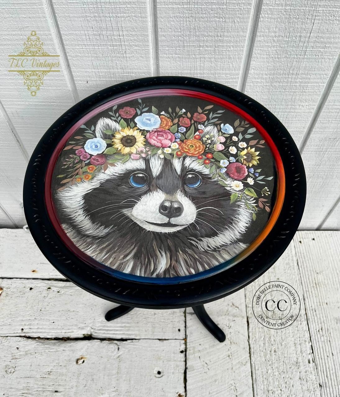 Dixie Belle A3 Rice Decoupage Paper | Clever Racoon | 11.7” x 16.54” | Crafting Decoupage Paper for Wood, Plastic, Metal, Glass | Rice Design Transfer Paper for DIY