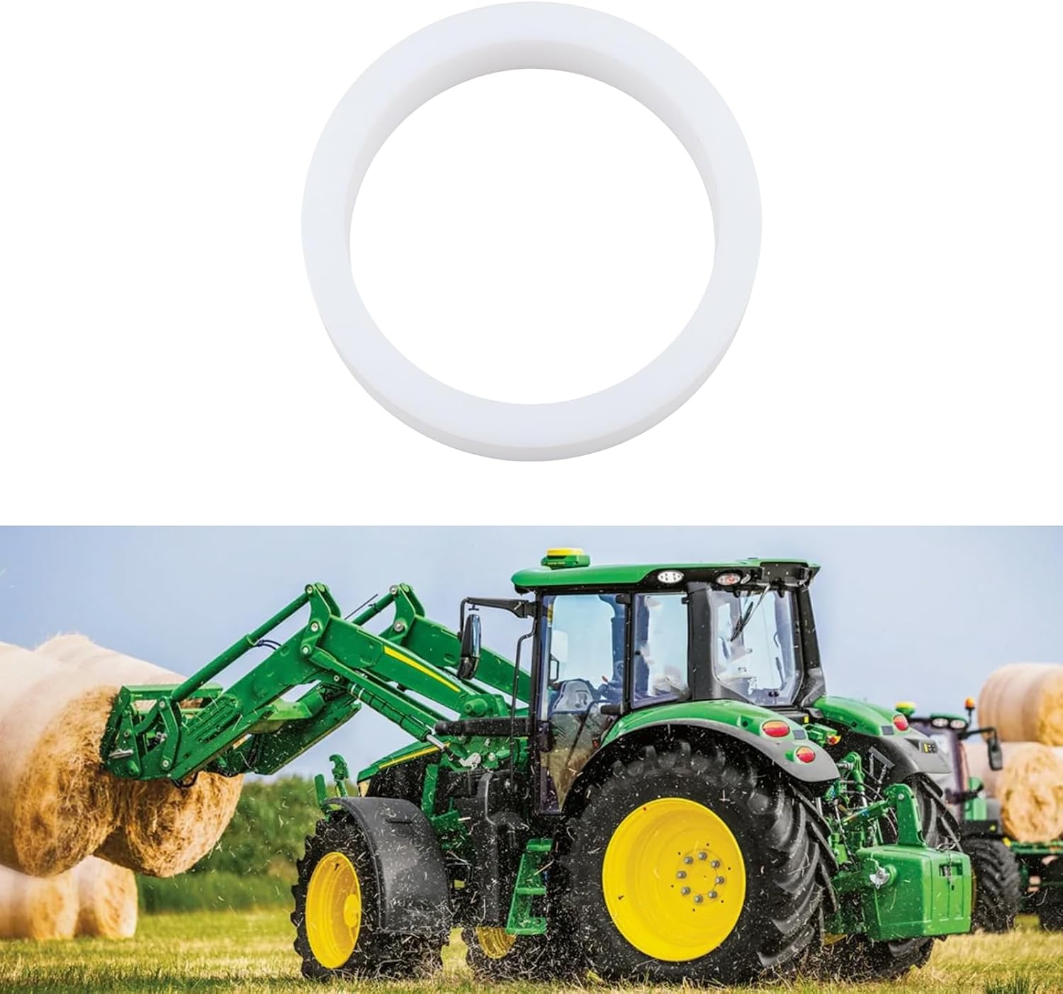 SING F LTD 2pcs Tractor Washers T22098 20.4x25.5x4.9mm Compatible with John Deere