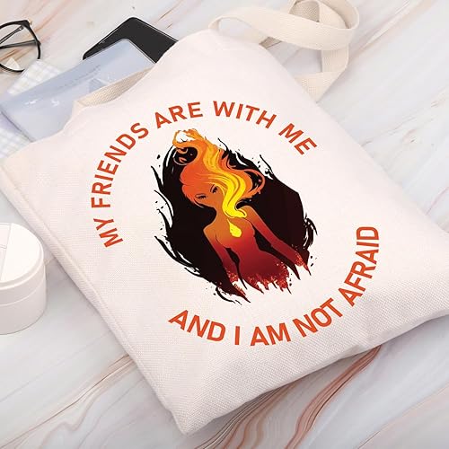 Miniatura 7 de BDPWSS Crescent City Gifts My Friends Are With Me And I Am Not Afraid BFF - Bolsa de mano inspirada en la casa de la tierra y la sangre