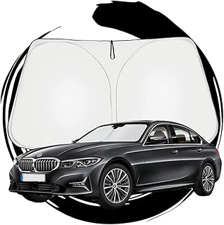 ruiya 新型 BMWに適用 g20 セダン 専用 サンシェード フロントガラス用 パラソル 車用サンシェード UVカット 日よけ 車中泊 折り畳み式 カスタム パーツ