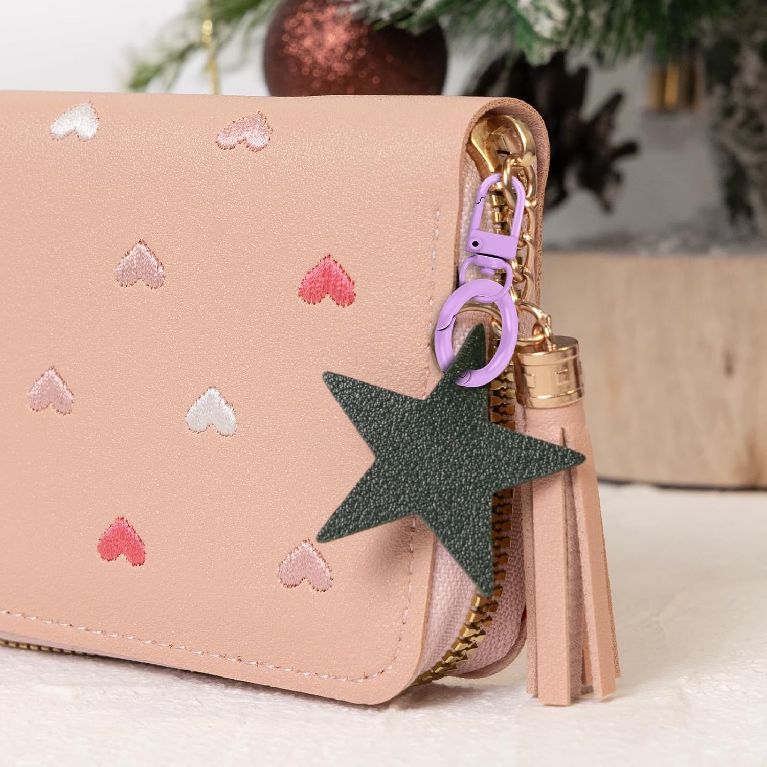 12 Color Swivel Clasp Clip Trigger Spring O Rings Double Opening Lobster Claw Clasps Keychain Metal Round Snap Hooks with Key Ring 24mm Snap Buckle Clasp Carabiner for DIY Craft Jewelry Making - Image 6