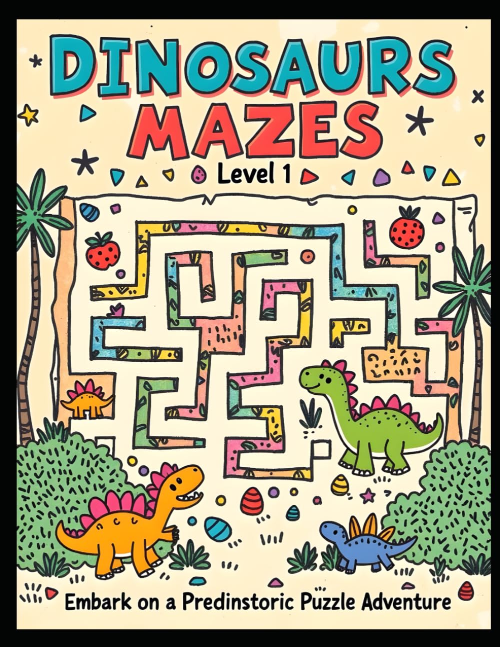 Dinosaur Maze – Level 1: Puzzle World for Young Thinkers
