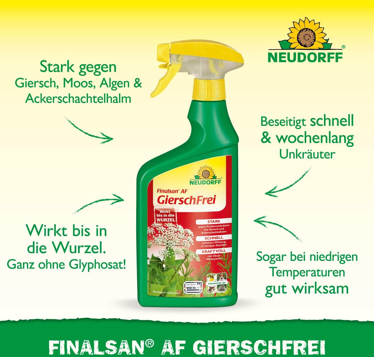 3 X 750ml Finalsan Giersch­Frei AF