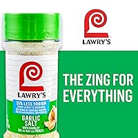 Vista 24 de Lawry's 25% menos de sal de ajo y sodio con perejil, 5.62 oz