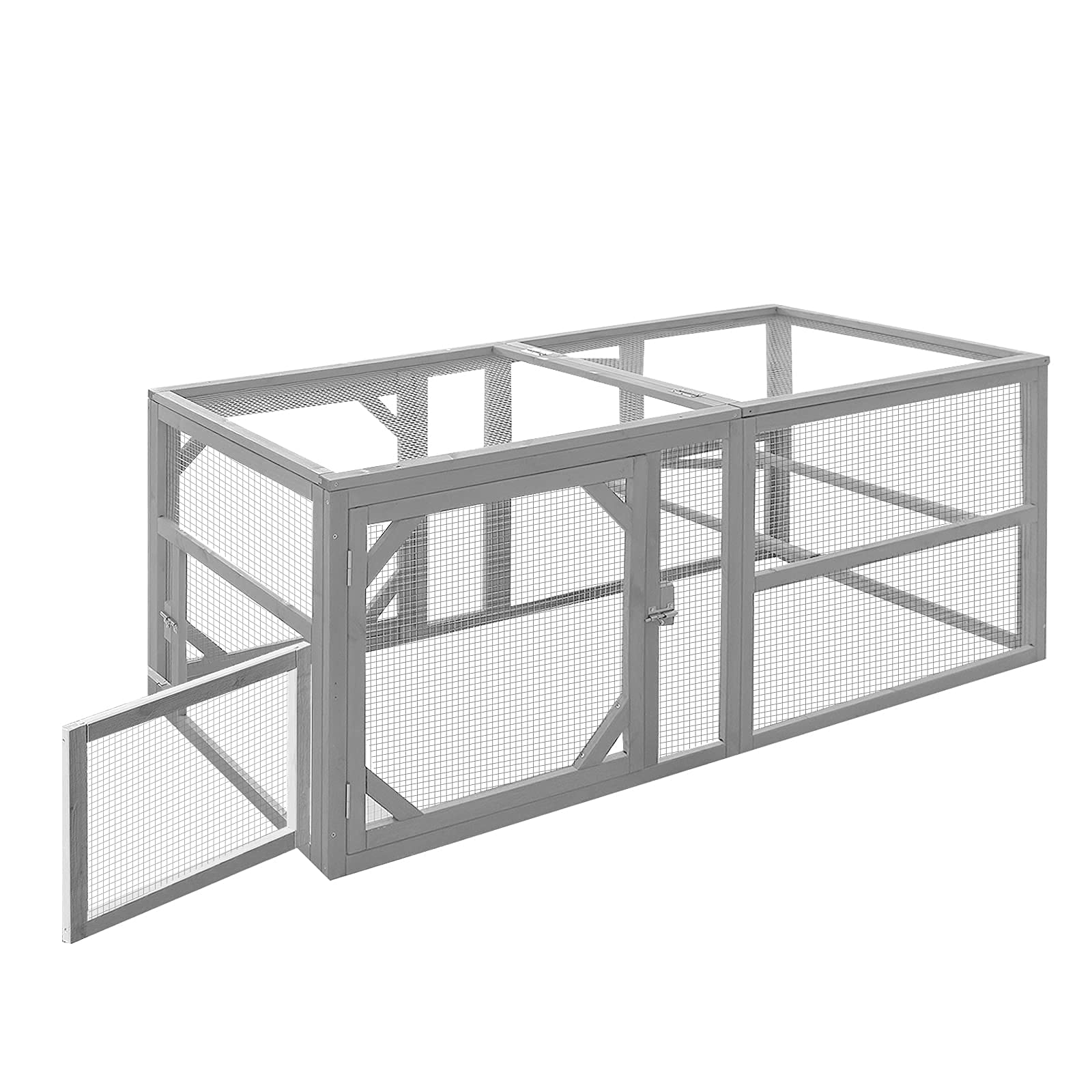 Buy AivituvinChicken Run Chicken Coop Expansion Pen 71in,Outdoor