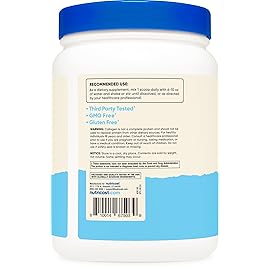 Nutricost Collagen Peptides Powder 1LB (454 G) - Grass Fed Bovine Collagen Hydrolysate (Unflavored)