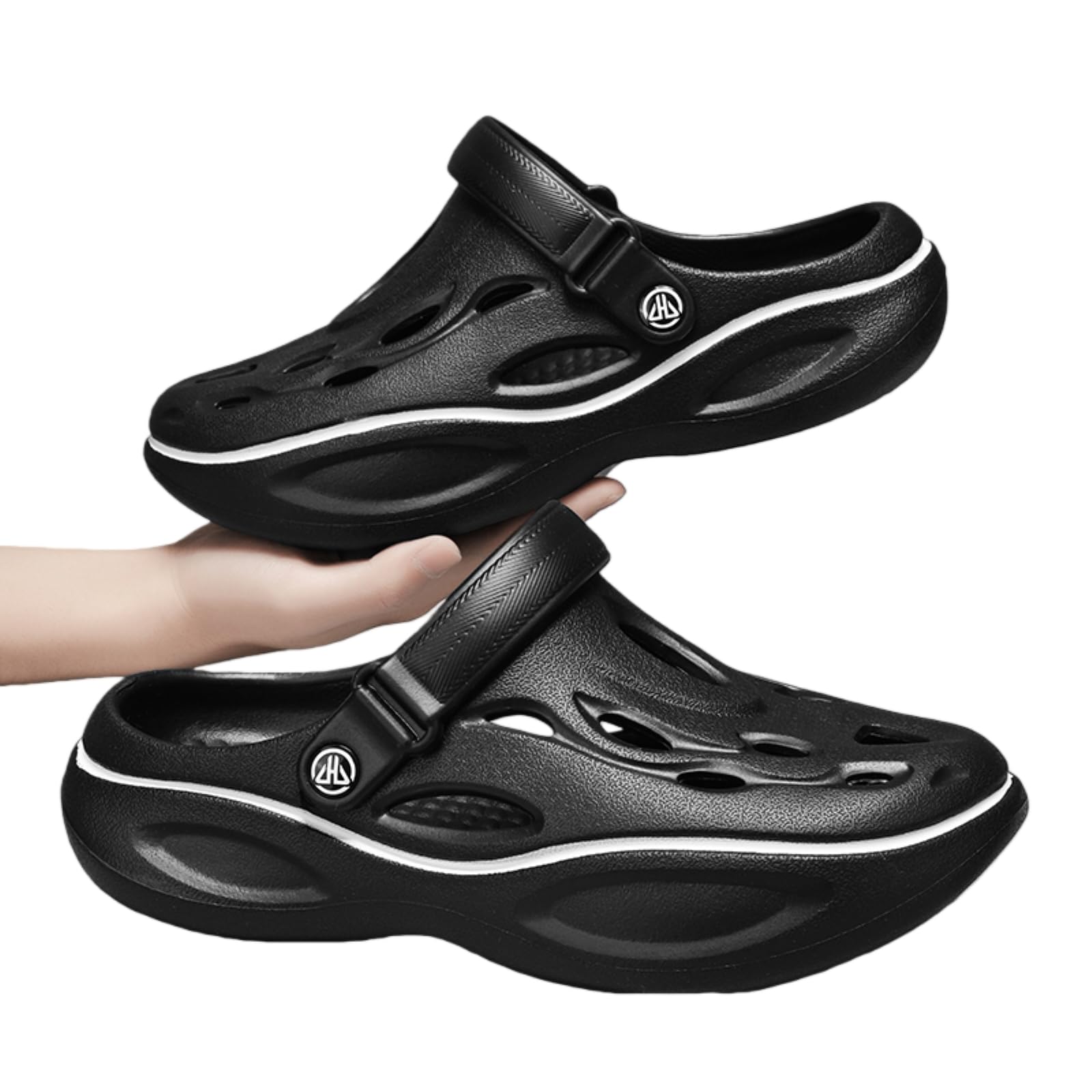 Chaussures de trou plage fraîches pour des vacances relaxantes au soleil