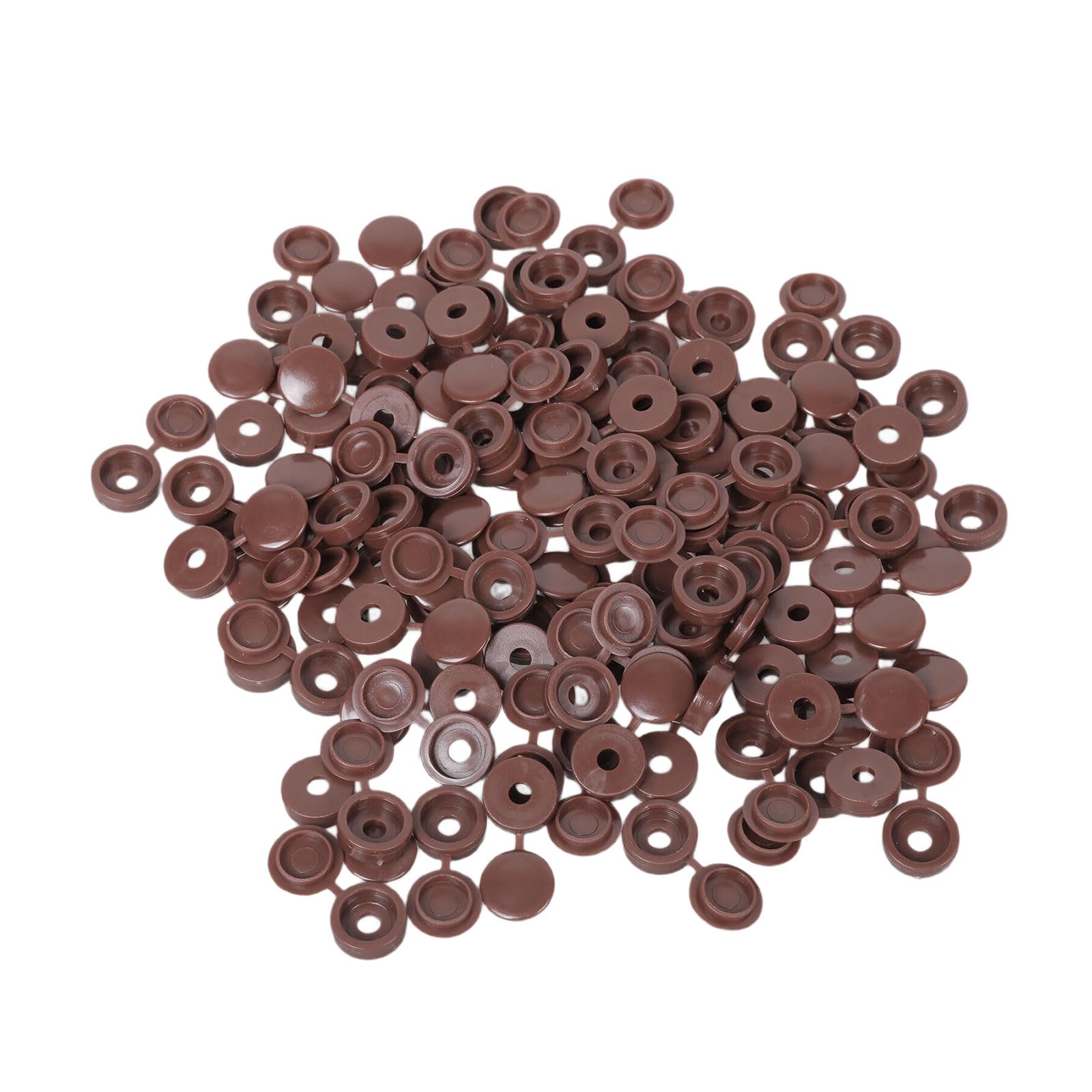 100Pcs Nails Screw Caps Protective Covers Tapping Screws Protective Hole Plugs Furniture Cover Cap Enduring Nails Screw Caps