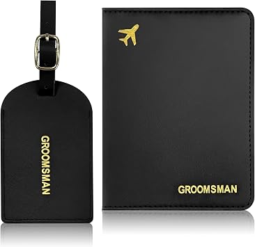 Groomsmen 2-Piece Groomsman Gifts for Men - Bachelor Party Trip Gifts