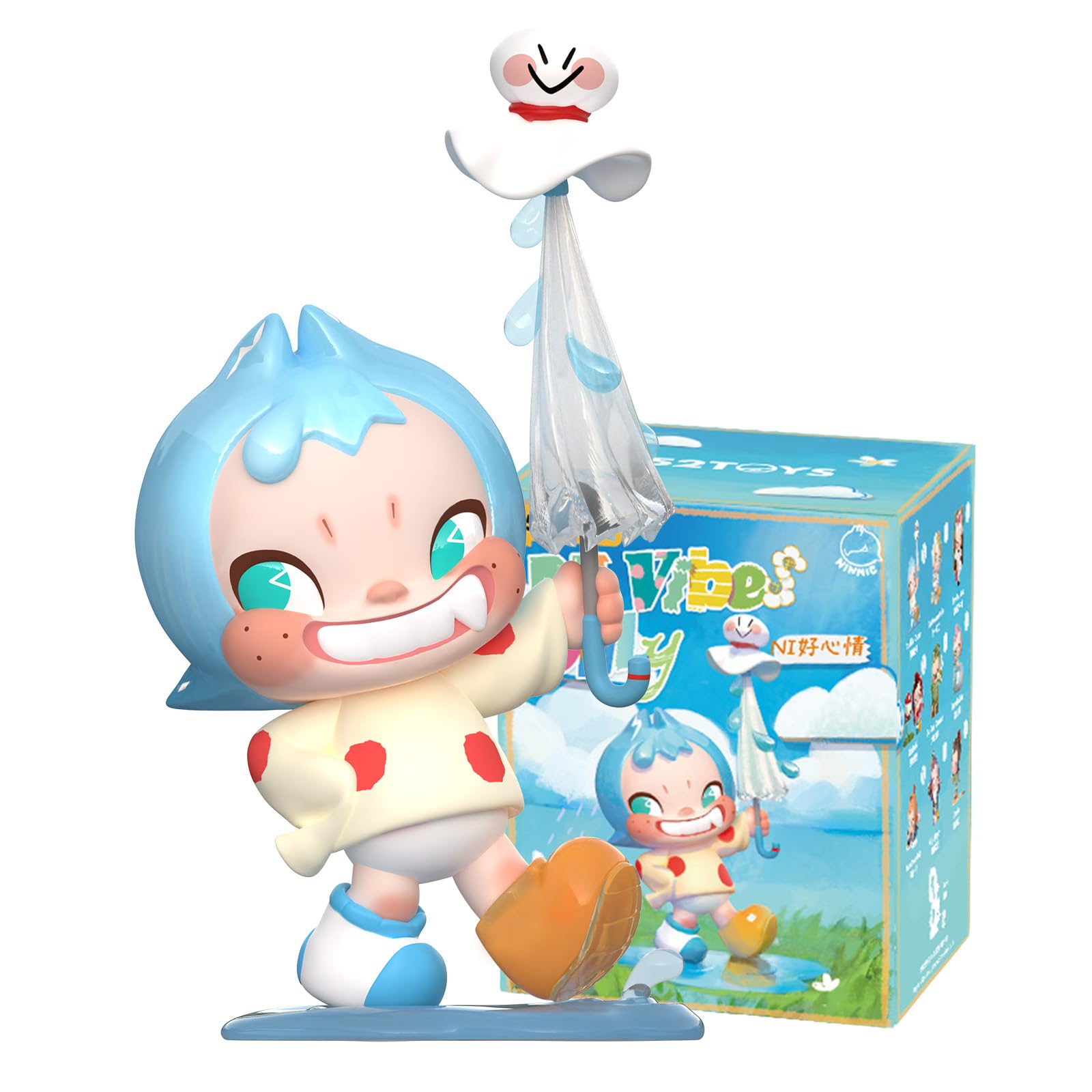 Amazon | 52TOYS BLINDBOX NINNIC Nl Vibes only「ニコニコ」シリーズ