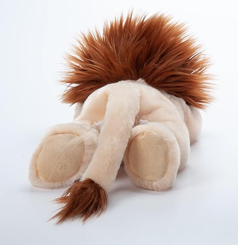 Miniatura 8 de The Petting Zoo Marioneta de peluche de mano de lobo, regalos para niños, animales de marioneta, juguete interactivo de peluche de 17 pulgadas