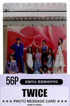Amazon.co.jp: TWICE トゥワイス グッズ フォトメッセージカード
