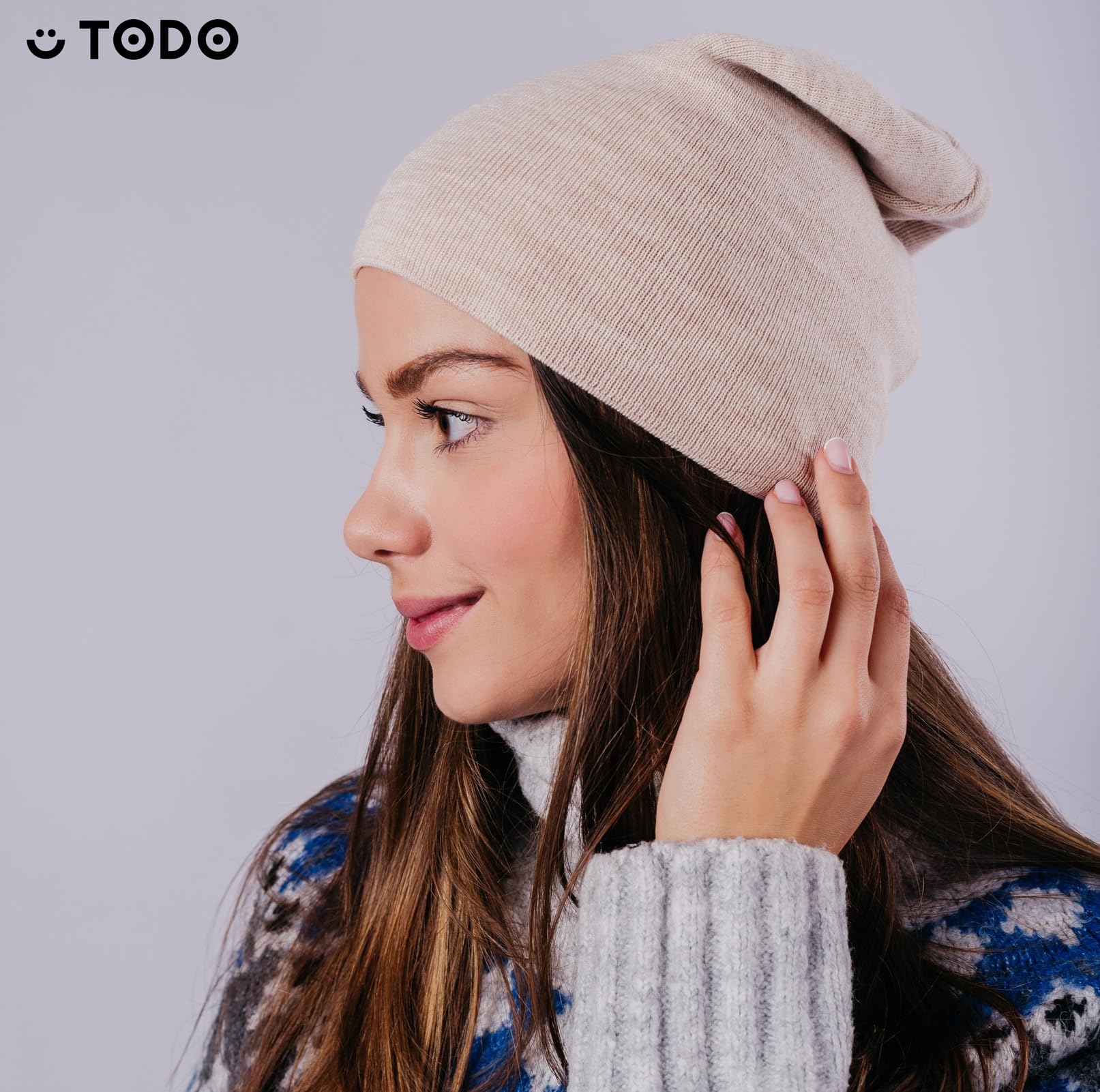 TODO Berretto in Lana Merino Caldo, Morbido, Comodo per Le giornate Fredde, Tutti i Giorni, all'Esterno Il Berretto in 100% Lana Merino Ti Tiene al Caldo Sia per Uomo Che per Donna
