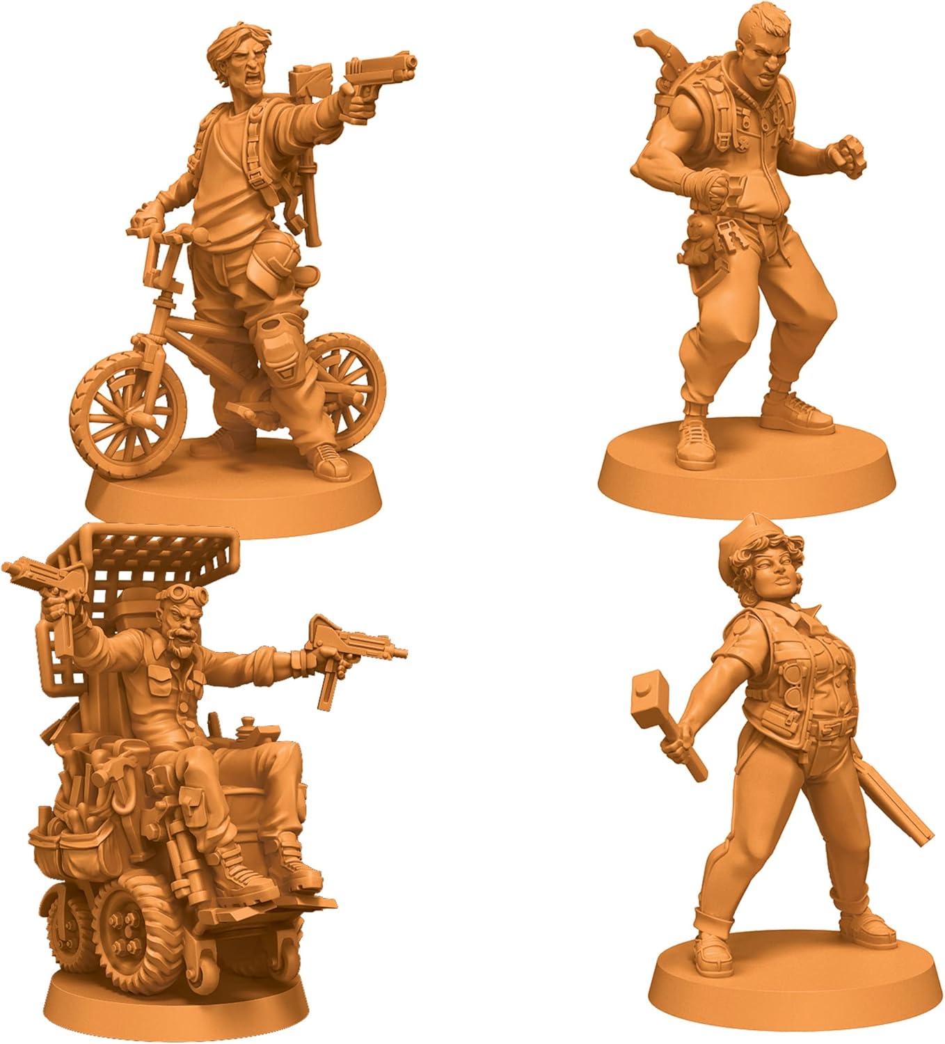 Zombicide 2nd Edition Chronicles Survivor Set - Expand Your Survivor Roster with 12 Unique, Highly-Detailed Miniatures! Cooperative Strategy Game, Ages 14+, 1-6 Players, 1 Hour Playtime, Made by CMON