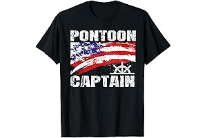 Patriotic Pontoon Captain Tee