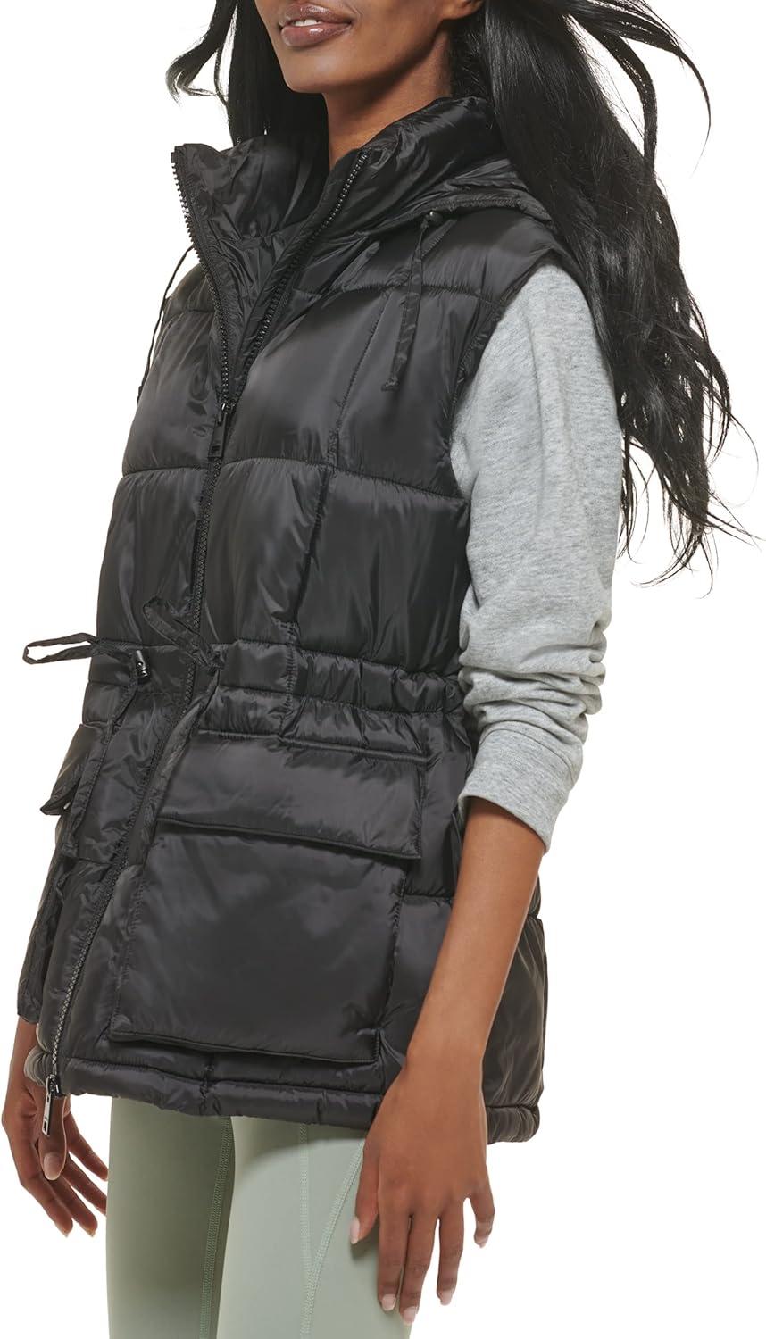 Levi's Women's Quilted Megan Hooded Puffer Jacket - Image 3