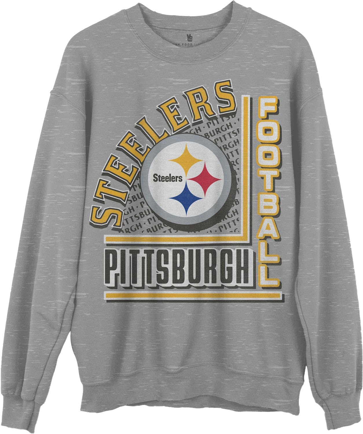 Junk Food - Unisex Steelers Backfield Crew Top