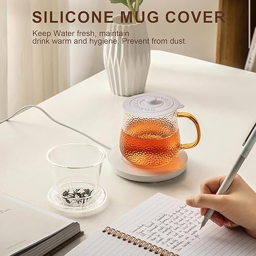 Miniatura 4 de Juego de 4 tapas de silicona para tazones, cuencos, platos, ollas, sartenes, sartenes, estufas, hornos y refrigeradores, utensilios de cocina (verde)