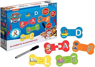 Jogo Infantil Alfabeto Ilustrativo Patrulha Canina Xalingo