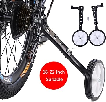 Universal Junior Wheel Stabiliser, Variable Speed Bike Bicycle Stabiliser Training Wheels Children's