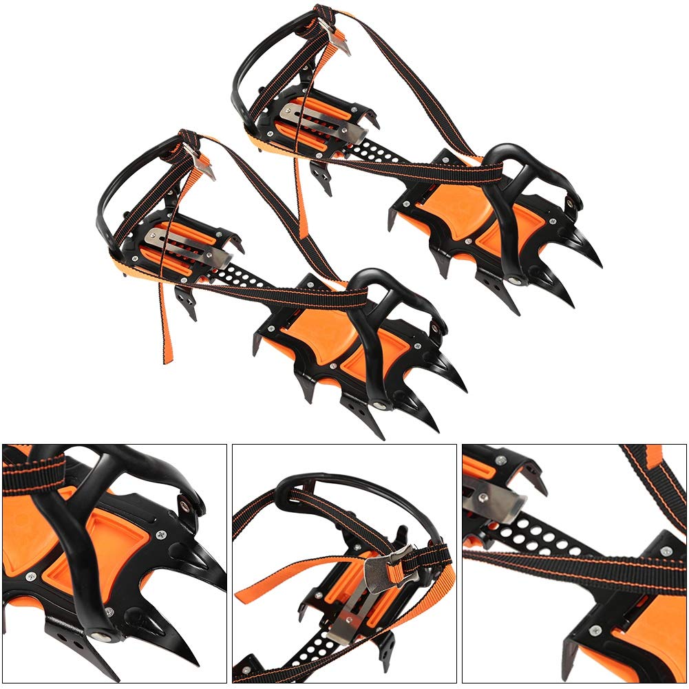 Ramponi a dodici denti Artiglio per arrampicata all'aperto Buona adattabilità, per kit da skate, per scalare la vetta