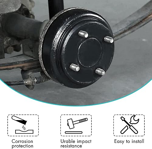 Miniatura 3 de 10L0L Tambores de freno trasero para carrito de golf para Club Car DS 1995-up,Club Car Precedent 2004-up Gas &Electric,OEM # 1017911-01,1018232-01