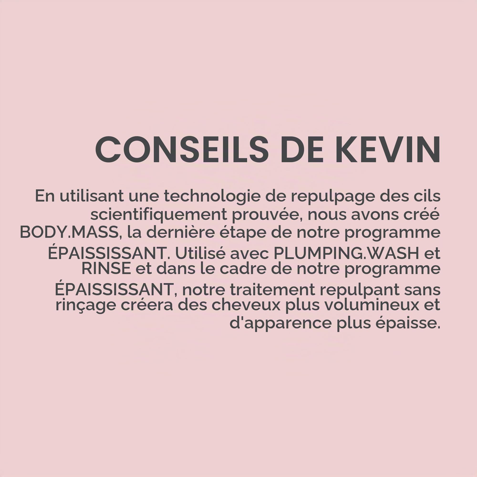 Kevin Murphy Body Mass 100 ml - Lotion Florale et Agrume - Renforce et Épaissit les Cheveux - Sans Sulfate, Sans Paraben et Cruauté Zéro - Pour Cheveux Fins, Secs ou Abîmés